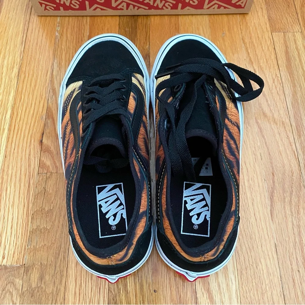 Vans Old Skool Tiger Animal Print Women’s Sneakers